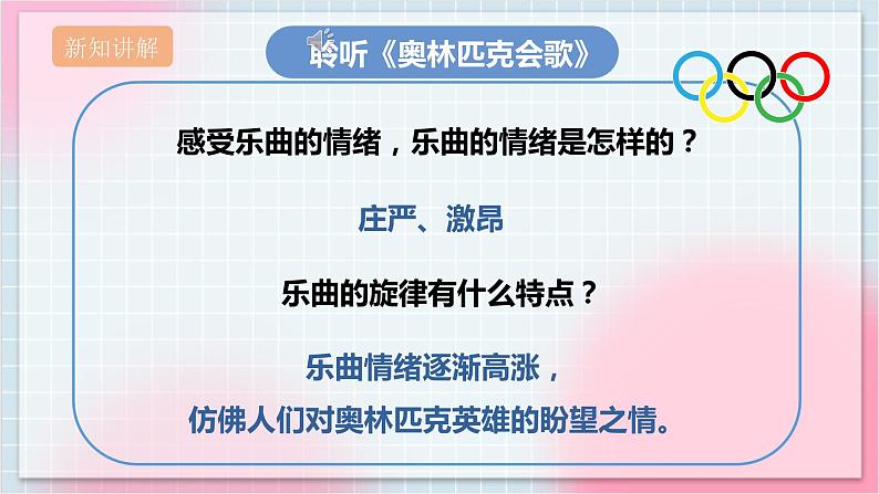 【核心素养】人教版音乐六年级上册6.5《奥林匹克会歌》课件第5页