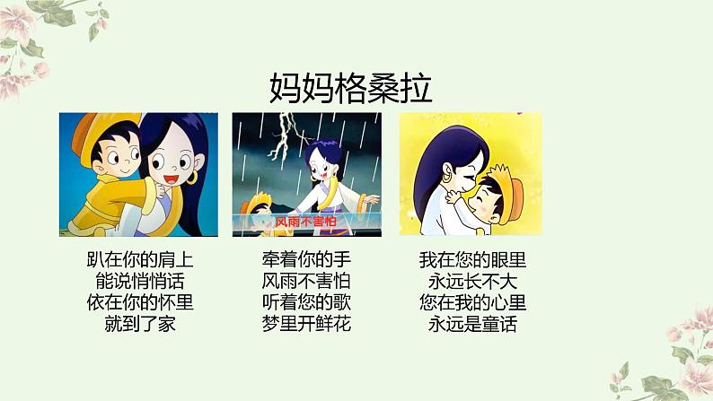 人音版小学音乐六年级上册 妈妈格桑拉-课件第4页