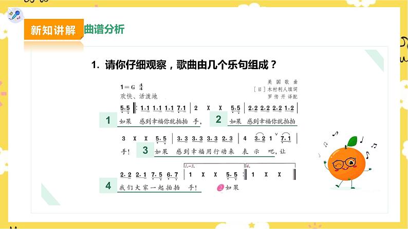 【人教版】二下音乐  第六单元第三课时《幸福拍手歌》课件+教案+素材06