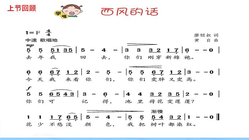 花城版4下音乐第六课下《学吹竖笛》教案+课件02