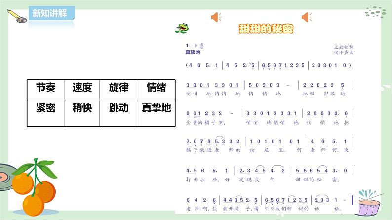 人音版三下音乐 第七单元第3课时《甜甜的秘密》（课件+教案+素材）05