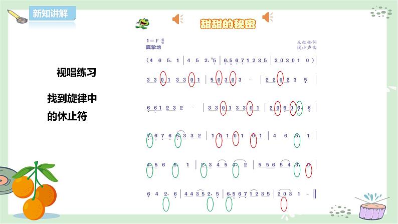 人音版三下音乐 第七单元第3课时《甜甜的秘密》（课件+教案+素材）08