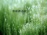 新音乐湘艺版一年级下册音乐课件《小雨沙沙》1