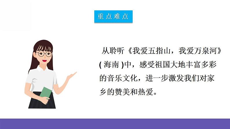 人音版四年级下册音乐第5单元《我爱5指山，我爱万泉河》课件+教案+素材04