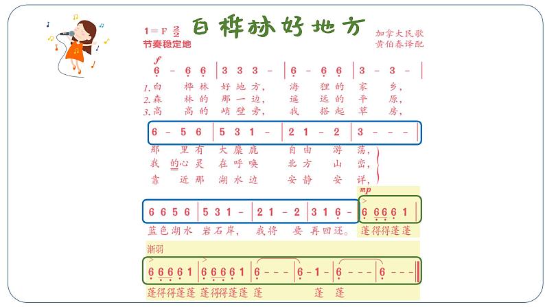 白桦林好地方课件 人音版（2012）音乐四年级下册08