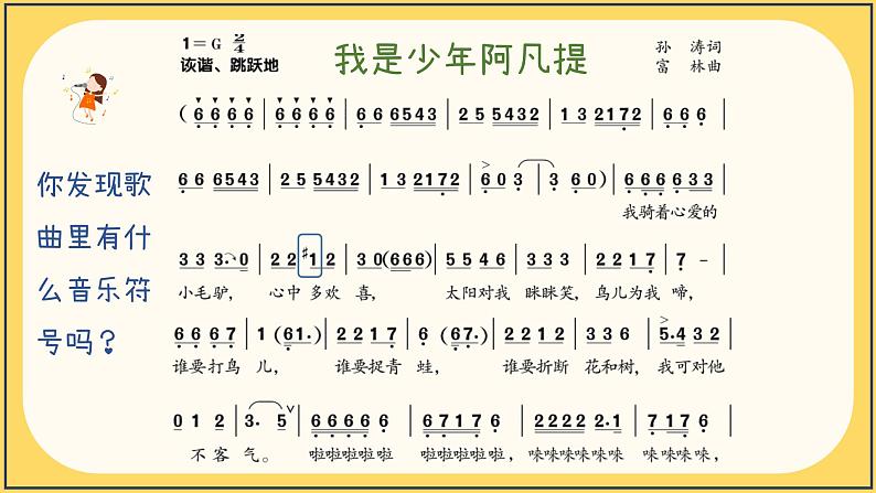 我是少年阿凡提课件 人音版（2012）音乐四年级下册06