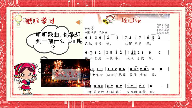 《瑶山乐》课件  花城版小学音乐三年级下册07