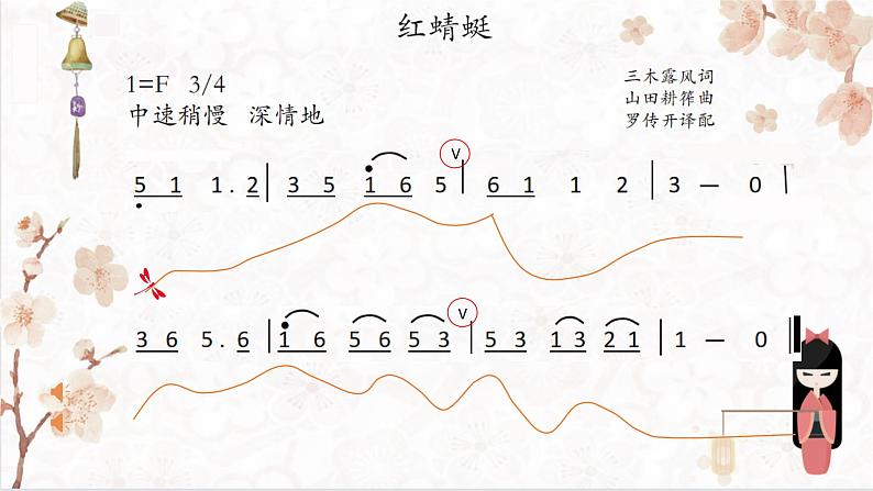 人教版小学音乐四年级下册第四单元红蜻蜓课件（内嵌音视频）07