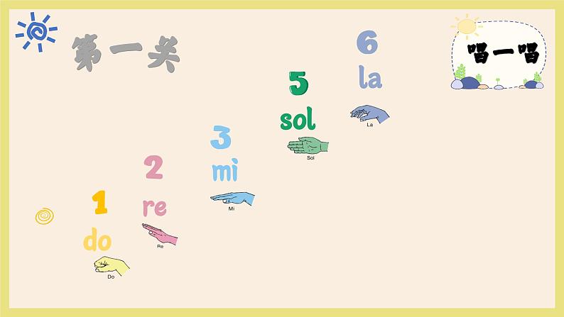太阳课件 湘艺版小学音乐一年级上册05
