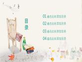 彩色手绘吉他耳机音符背景的音乐主题PPT模板下载