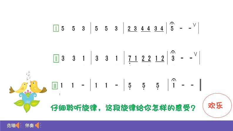 湘艺版音乐四年级下册 第三课 杜鹃 课件第5页