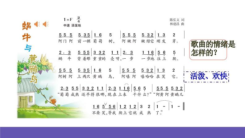 湘艺版音乐四年级下册 第八课 蜗牛与黄鹂鸟 课件+素材08