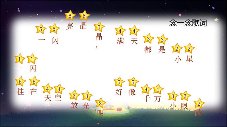 人音版小学二年级音乐上册第5课（课件）闪烁的小星星第8页