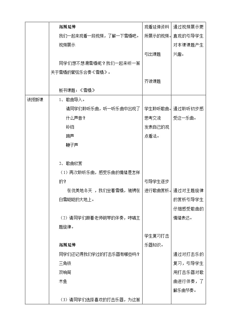 【核心素养】人教版音乐二上6.3《雪橇》课件+教案+素材02