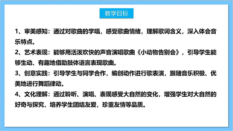 【核心素养】人教版音乐二上6.5《小动物告别会》课件+教案+素材02