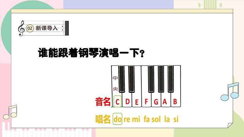 【人教版】一上音乐  第三单元《do re mi之歌》教案+课件+素材05