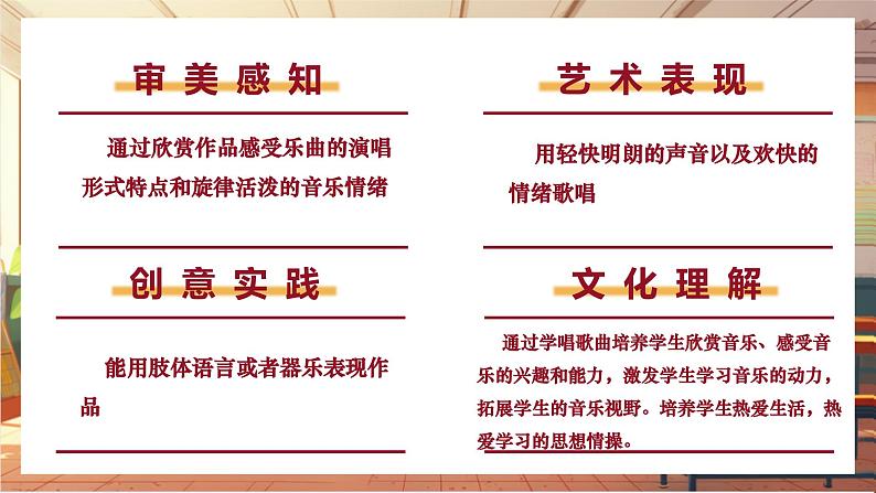 【新课标】人音版三年级上册-《我们多么幸福》课件第3页