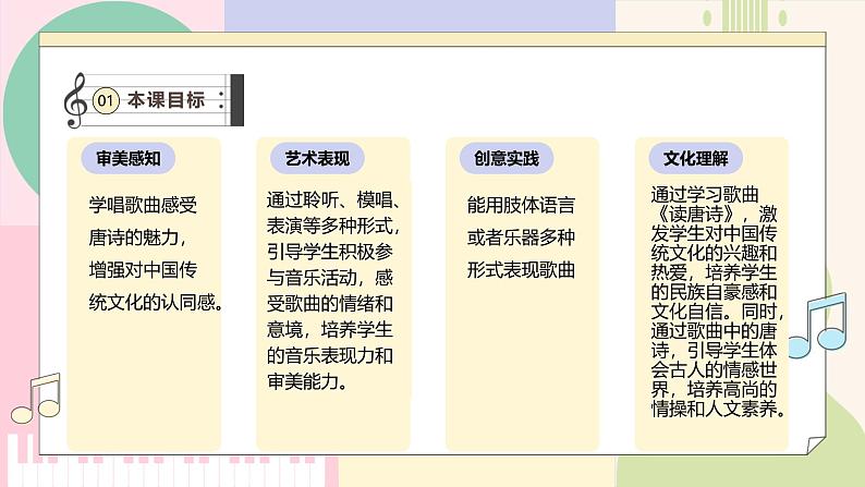 【新课标】花城版音乐五年级上册-《读唐诗》课件第3页