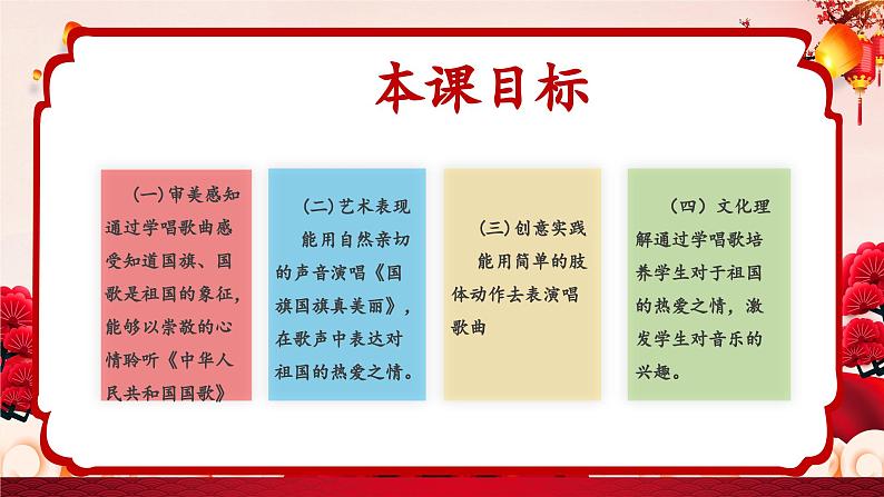 新教材人音版音乐一年级上册第二单元祖国您好第一课《中华人民共和国国歌》课件第4页