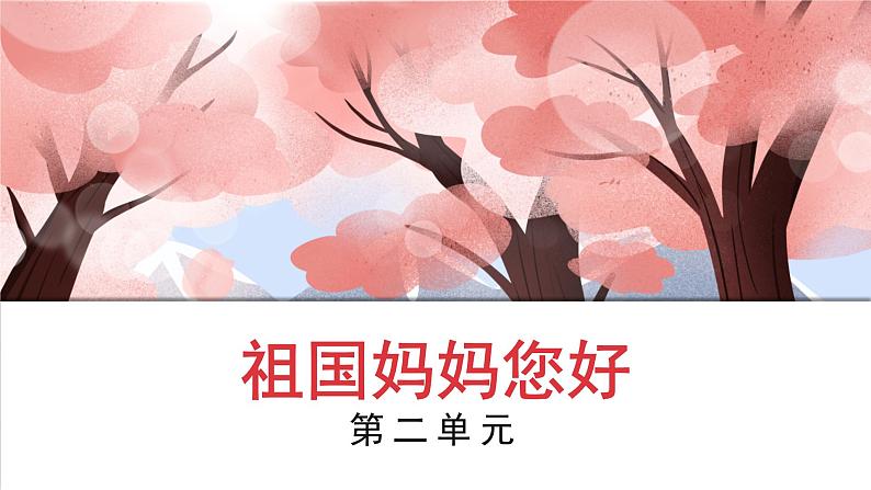 人音版小学音乐1上第二单元《祖国妈妈您好》课件第1页