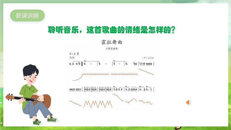 人教版音乐六年级下册第二单元《霍拉舞曲》-课堂课件第5页