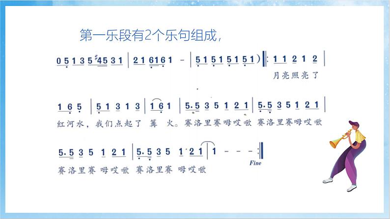 人音版音乐六年级下册第二单元第四课《我抱着月光，月光抱着我》课件第8页