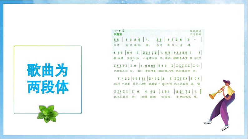 人音版音乐四年级下册第三单元第四课《癞蛤蟆和小青蛙》课件第8页