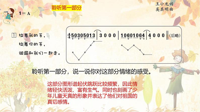 人音版小学三年级下册音乐第一单元《我们走进十月的阳光》课件第5页