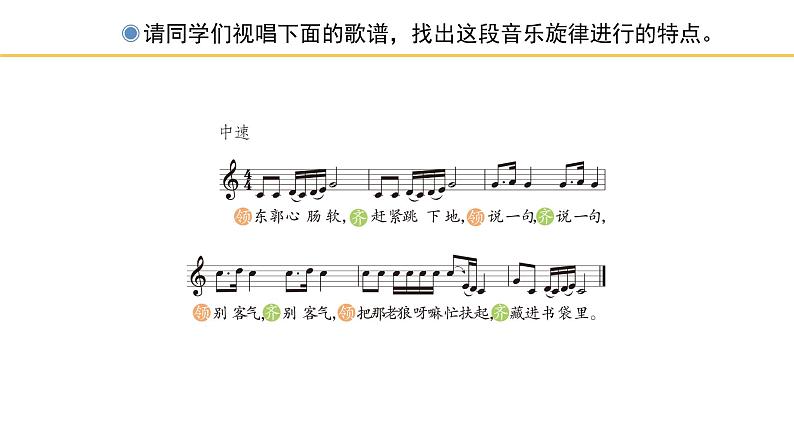 人教版小学音乐五年级下册 第六单元《东郭先生与狼(二)》课件(五线谱)第8页