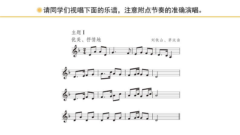 人教版小学音乐五年级下册 第二单元《瑶族舞曲》课件(五线谱)第6页