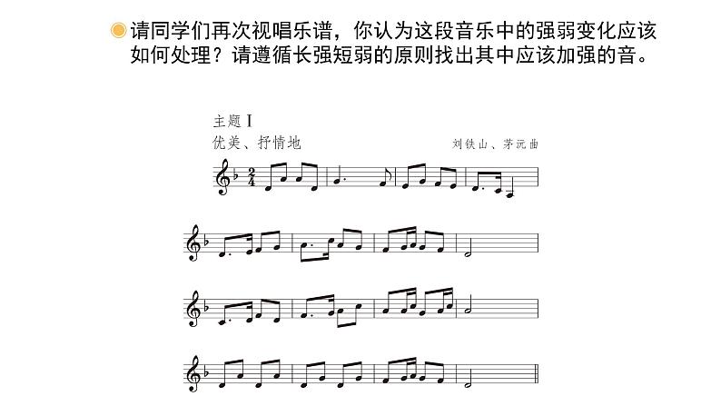 人教版小学音乐五年级下册 第二单元《瑶族舞曲》课件(五线谱)第7页