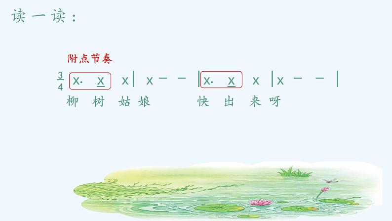 人音版小学音乐三年级下册 第3课《柳树姑娘》课件第3页