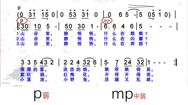 人音版小学音乐四年级下册 第7课《山谷静悄悄》课件第5页