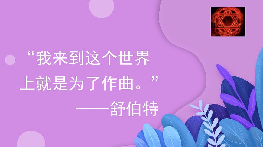 花城版音乐6下第十课《舒伯特》课件第2页