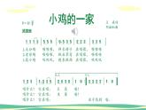 人音版（2024）小學音樂 二上第4課《小雞的一家知識技能》課件