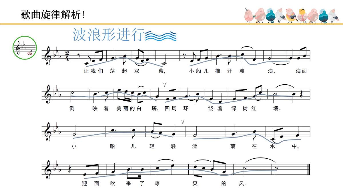 人音版小学音乐 四上第6课《让我们荡起双桨》课件第6页
