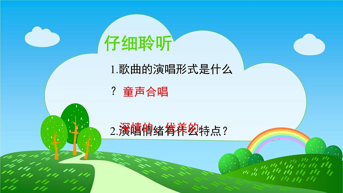 人音版小学音乐 五上第5课《故乡的小路》课件第6页