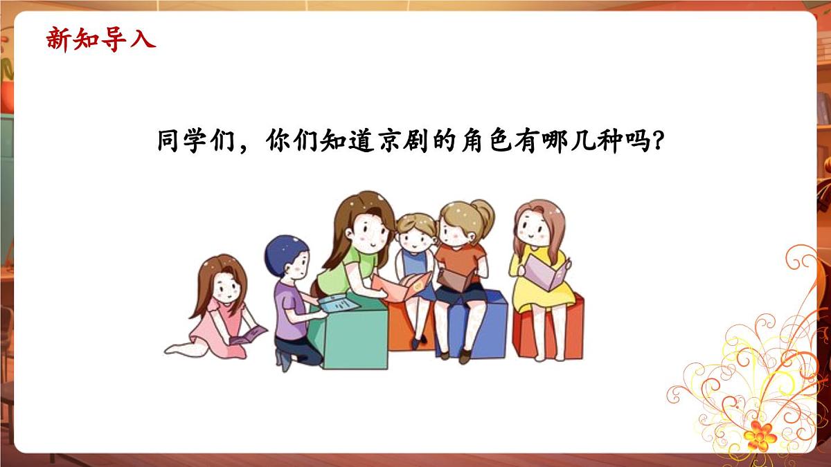 【新版课标】花城版音乐三年级下册-京剧丑角的念白《报灯名》-课件第4页
