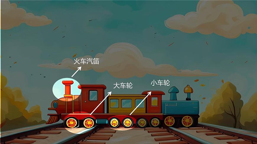 新人音版小学音乐一下 第5课 游戏《唱歌 火车开啦》课件第5页