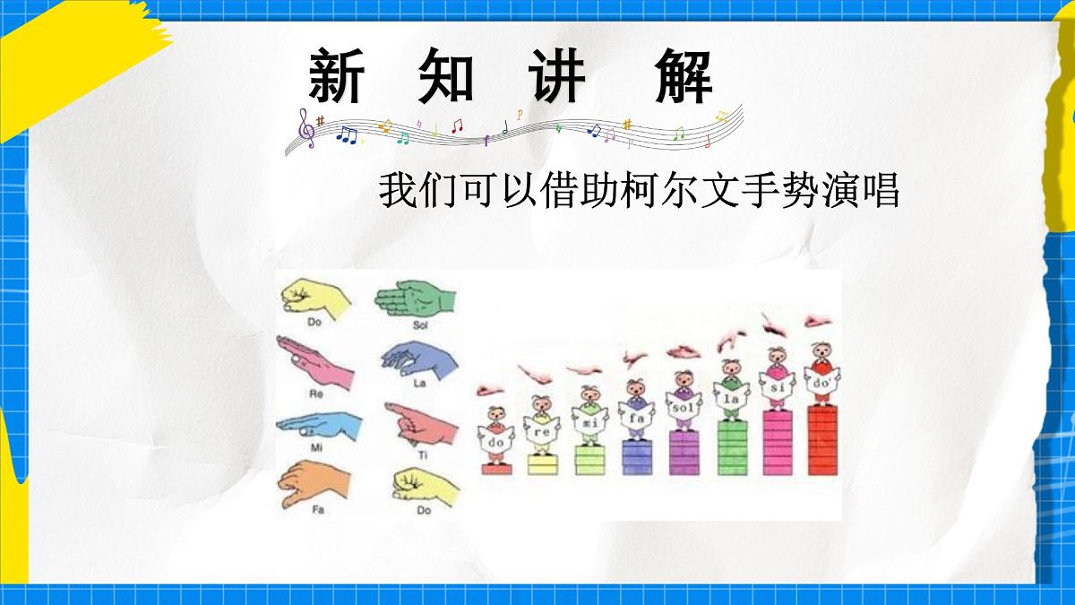 人教版小学一年级音乐上册第三单元第一课 《跟着小九学简谱》课件第5页