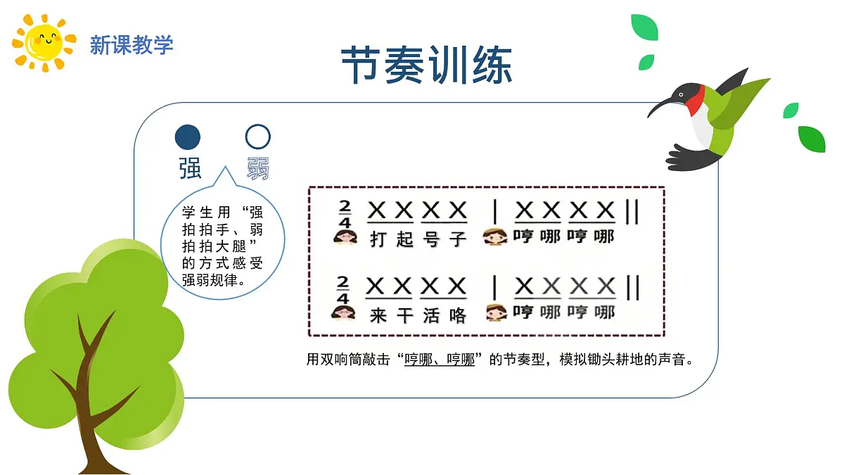 人音版三年级上册音乐第二单元《劳动的歌》第三课《打麦号子》PPT课件第5页