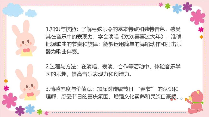 人教版一年级上册音乐第五节 音乐万花筒《欢欢喜喜过大年》课件第4页