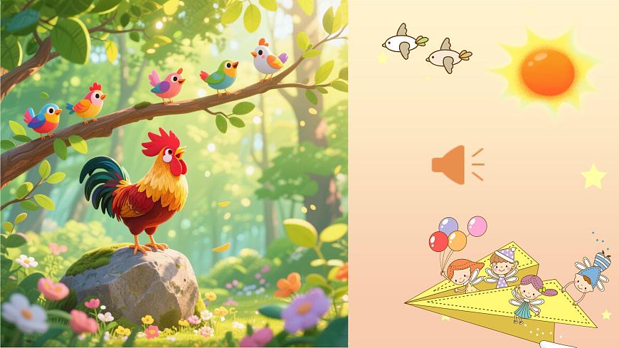 人音版一年级上册音乐第一单元《早早起》课件（含音视频）第2页