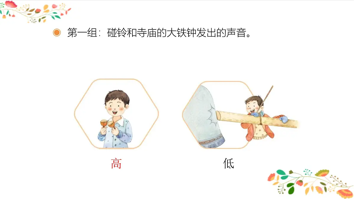 人音版一年级上册音乐第六单元《音的高低》课件（含音视频）第5页