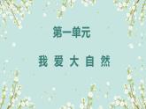 人音版（2024）一年級上冊音樂第一單元《我愛大自然》課件+教案