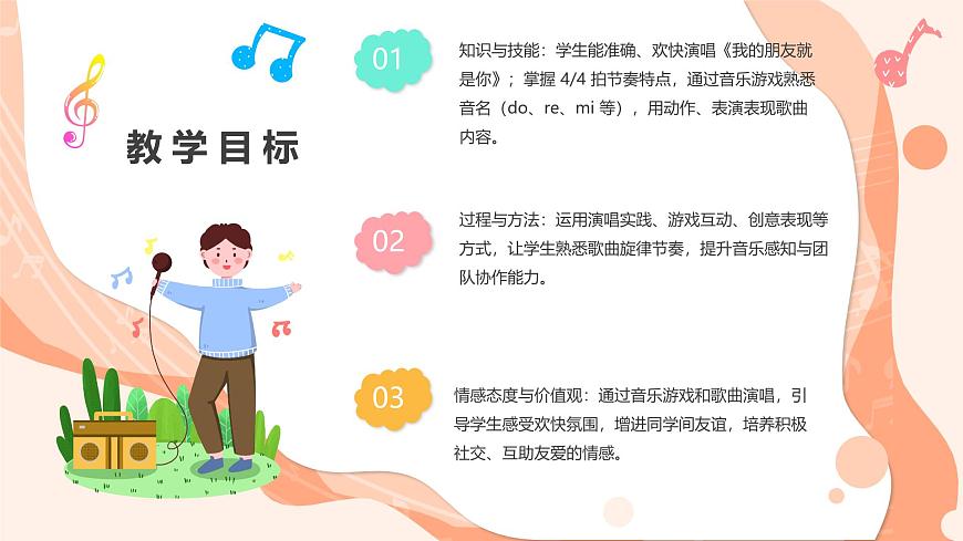 湘艺版小学音乐二年级上册第一课《我的朋友就是你》课件第2页