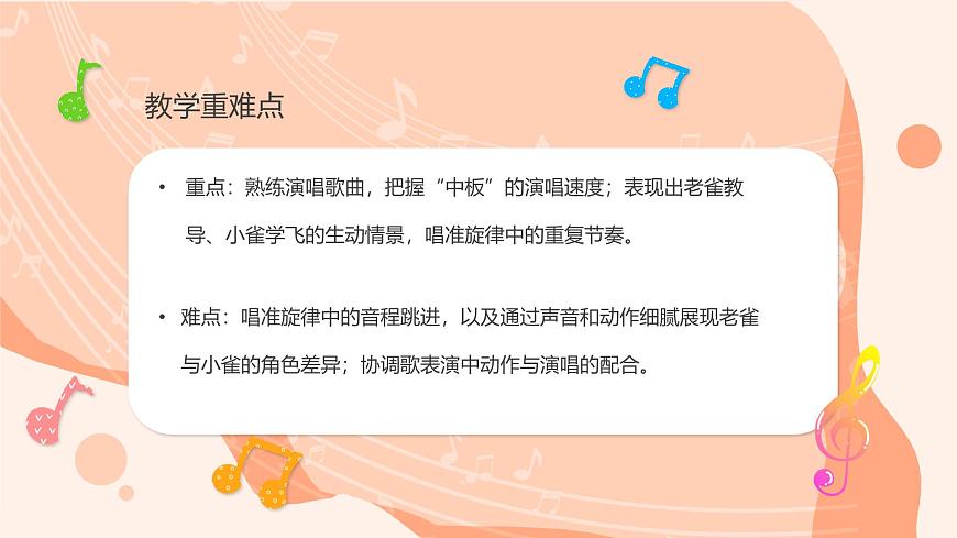 湘艺版小学音乐二年级上册第十课《学飞》课件第3页