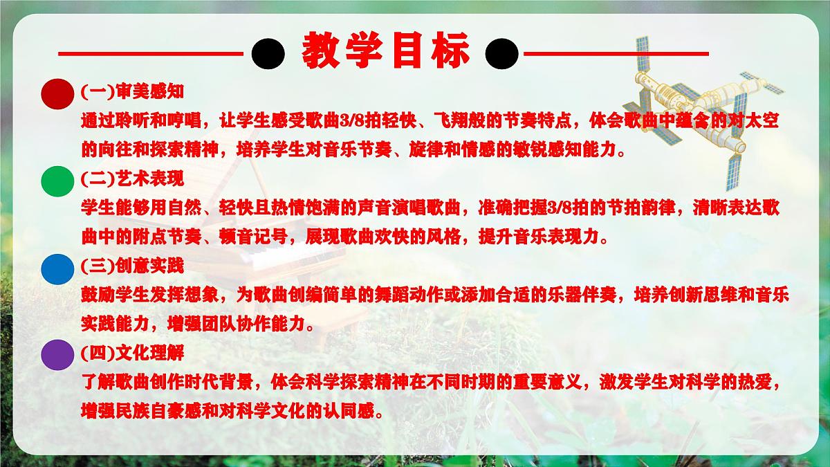 【新教材】花城版音乐三年级上册《我驾飞船上蓝天》-课件第3页