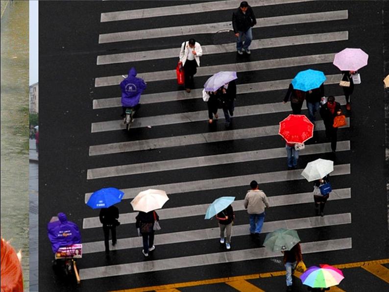 小学美术人美版二年级上学期同步课件6.下雨了 课件第7页