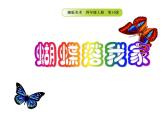 湘美版四年級(jí)美術(shù)上冊 第14課 蝴蝶落我家課件PPT